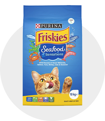 Friskies cat cheap food specials